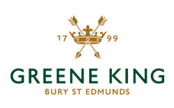 Logo of Greene King pub company who are a Venners stocktaking ustomer